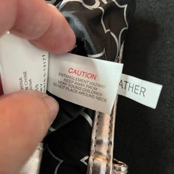 Vintage Mickey Mouse Silver colored tote - Picture 5 of 9